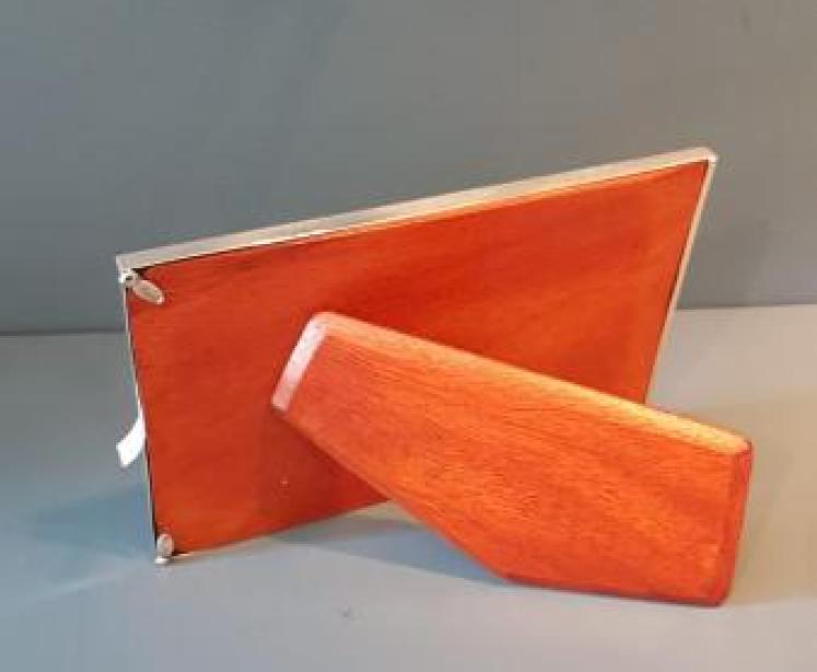 Mappin and Webb Antique Silver Photo Frame - Image 3