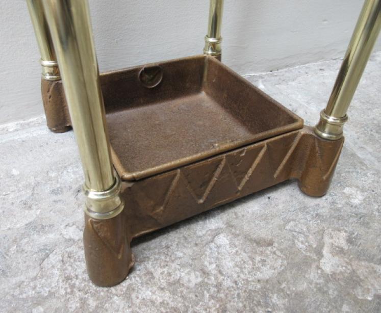 Antique Solid Brass Stick Stand - Image 3