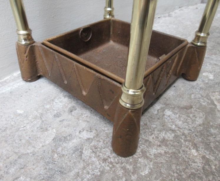Antique Solid Brass Stick Stand - Image 4