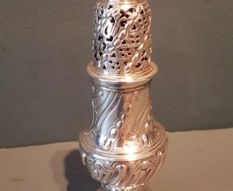 Fine George III Silver Sugar Castor - Image 1