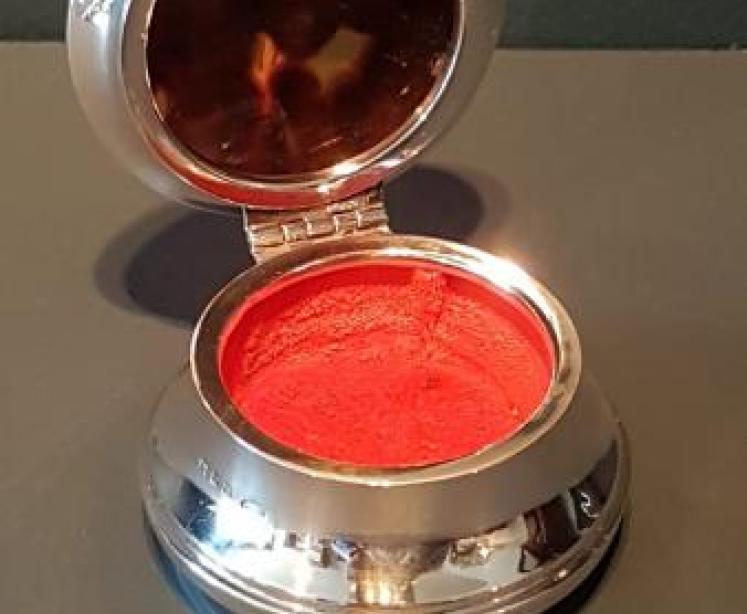 George V Silver and Tortoiseshell Ring Box - Image 4