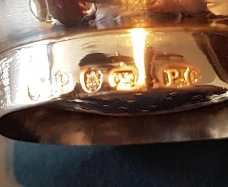 Rare George III Solid Silver Wine Funnel - Image 3