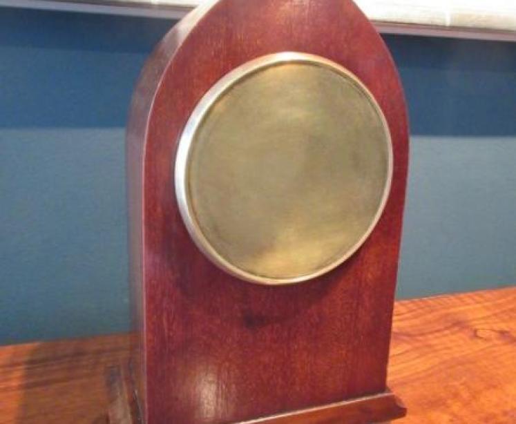 Edwardian Sheraton Inlaid Dent of London Mantel Clock - Image 6