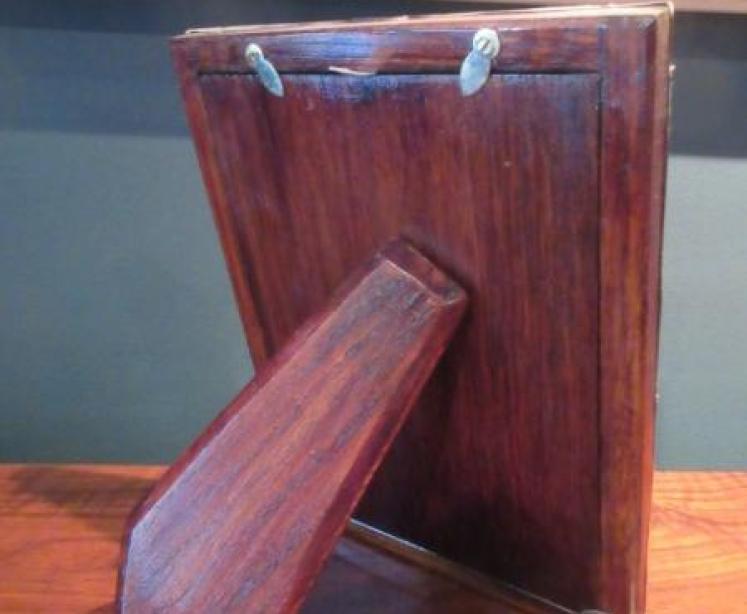 Large Edwardian Period Silver Photo Frame - Image 4