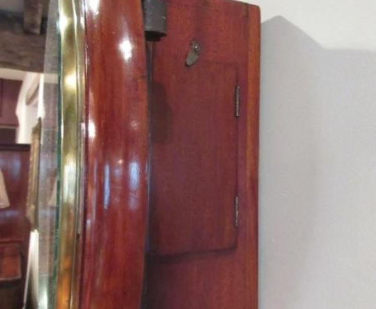 Antique RAF 14" Single Fusee Wall Clock - Image 5