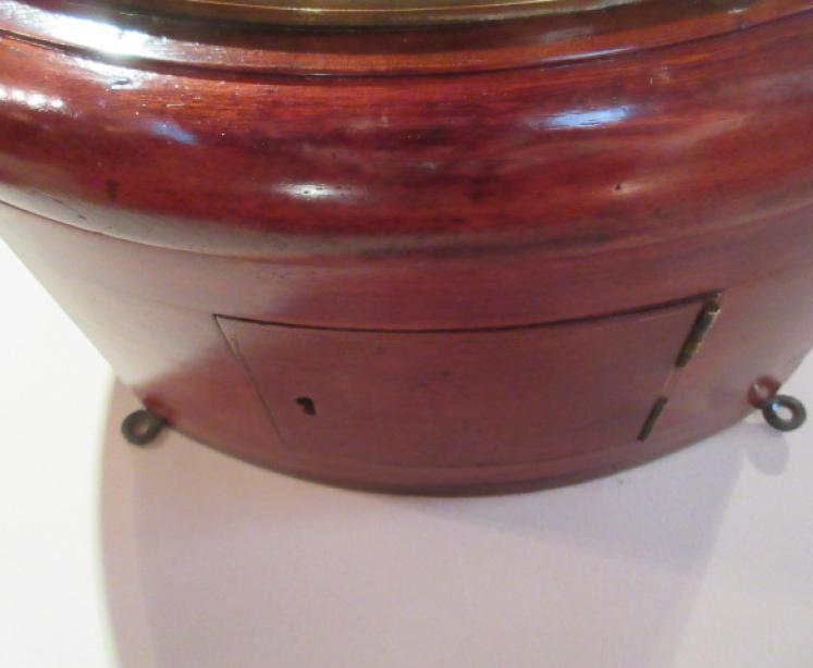 Antique RAF 14" Single Fusee Wall Clock - Image 7