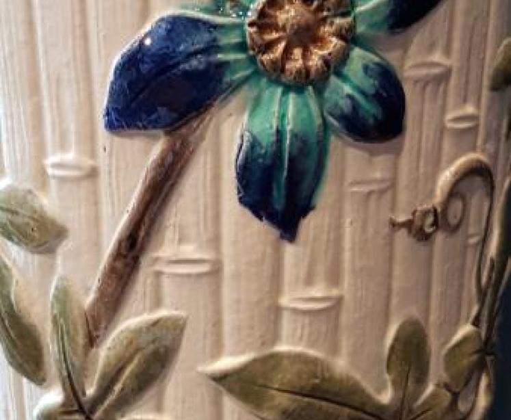 Burmantofts Faience Pottery Stick Stand - Image 3