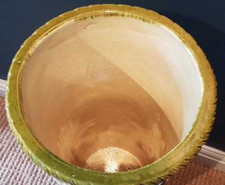 Burmantofts Faience Pottery Stick Stand - Image 6