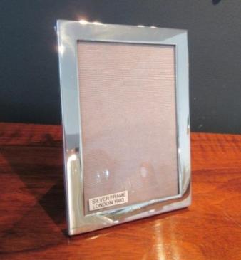Edwardian Period Silver Photo Frame