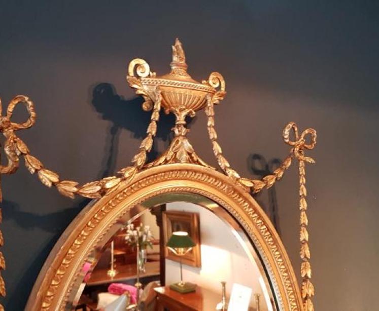 Superb Victorian Adams Style Mirror - Image 4