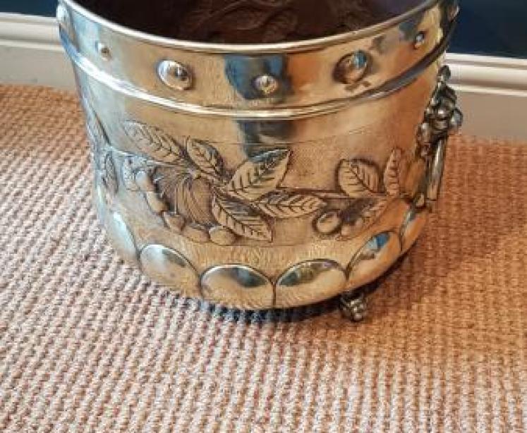 Victorian Brass Planter - Image 4