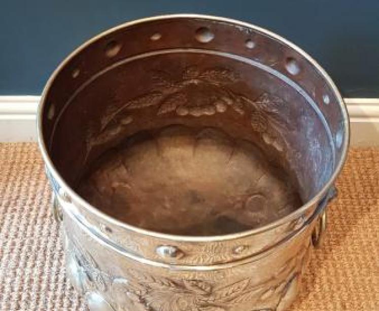 Victorian Brass Planter - Image 6