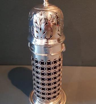 Victorian Silver Country House Sugar Castor