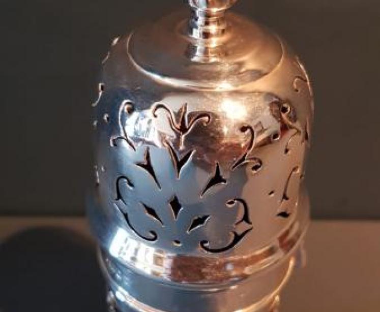 Victorian Silver Country House Sugar Castor - Image 6