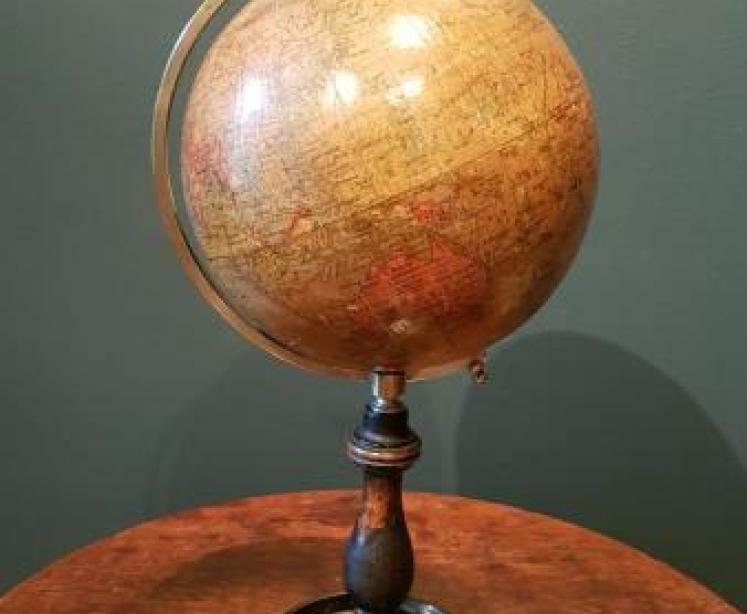 1920's Geographica 6" Paper Mache Globe - Image 1