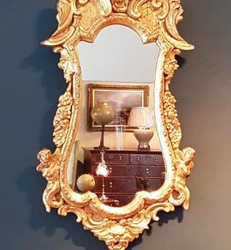 Victorian Timber Gilt Mirror