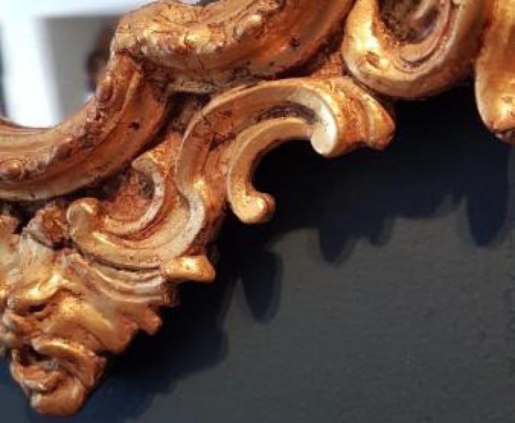 Victorian Timber Gilt Mirror - Image 6