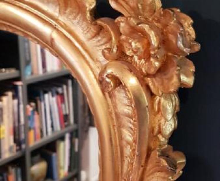 Superb Victorian Timber Gilt Mirror - Image 3