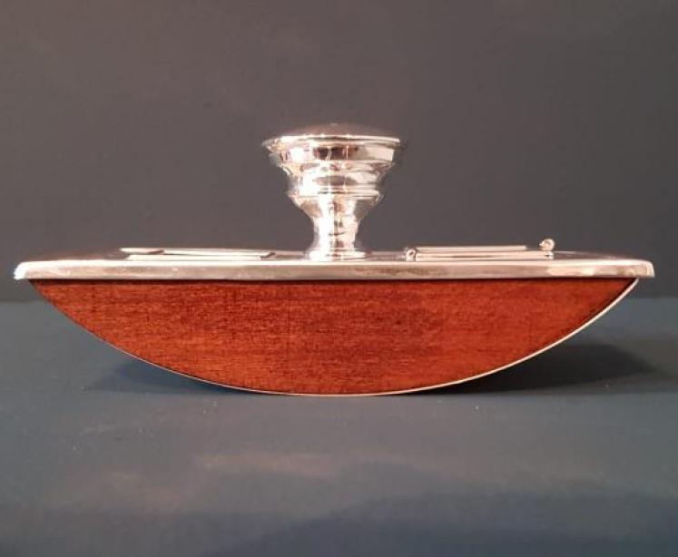 Silver Blotter with Stamp Holder - Image 3