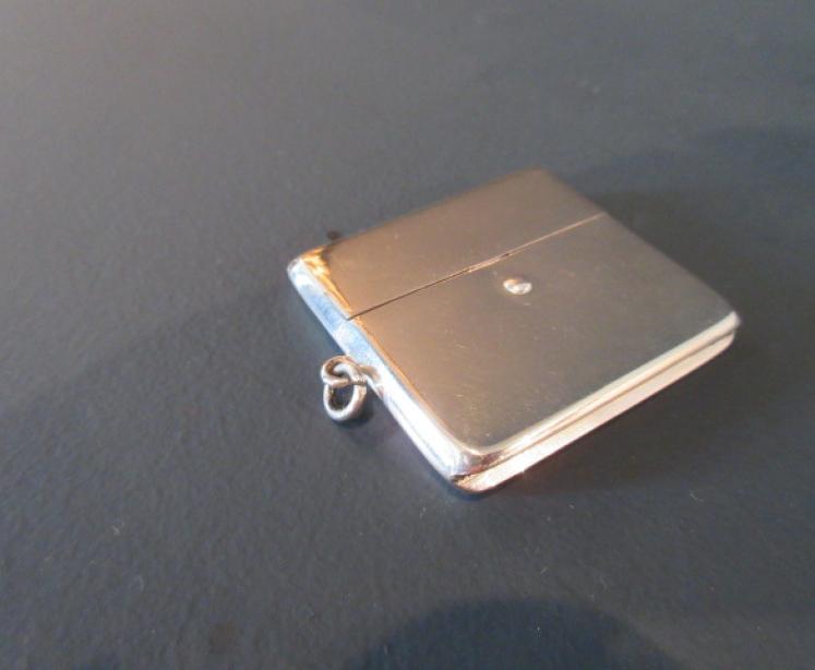 Rare Edwardian Silver 'Butt' Marker Case - Image 3