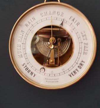 Victorian Skeletonised Marine Barometer