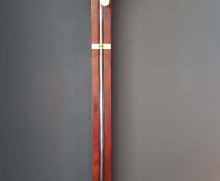 Fine Quality Victorian Mahogany Stick Barometer - Image 1