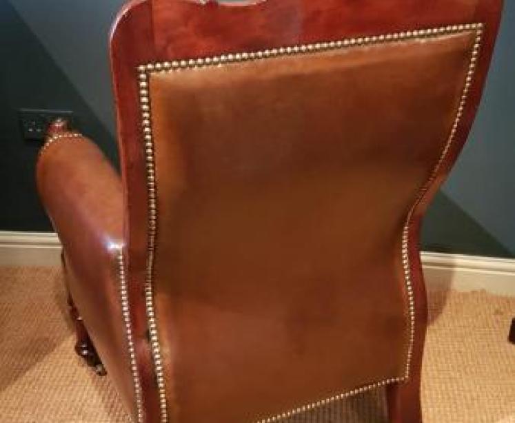 Superb William IV Library Chair - Image 5