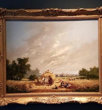 Outstanding Oil on Canvas by Gudrun Sibbons