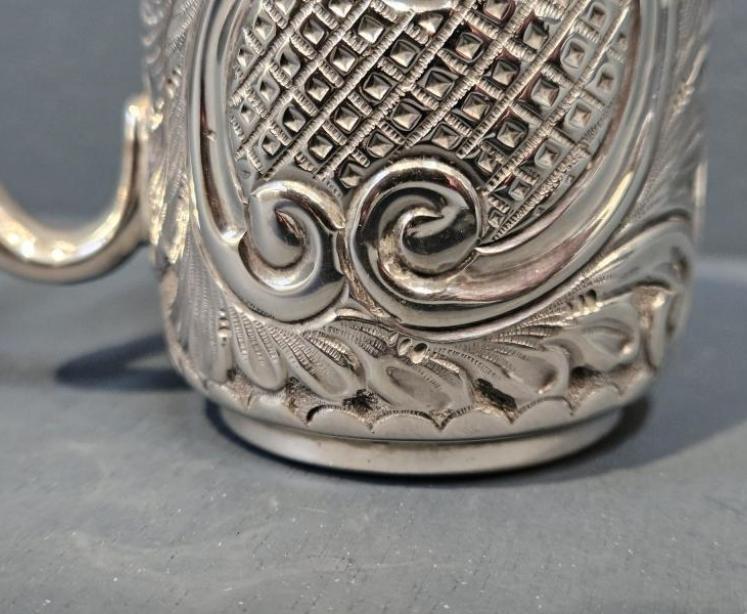 Edwardian Silver Christening Mug - Image 5