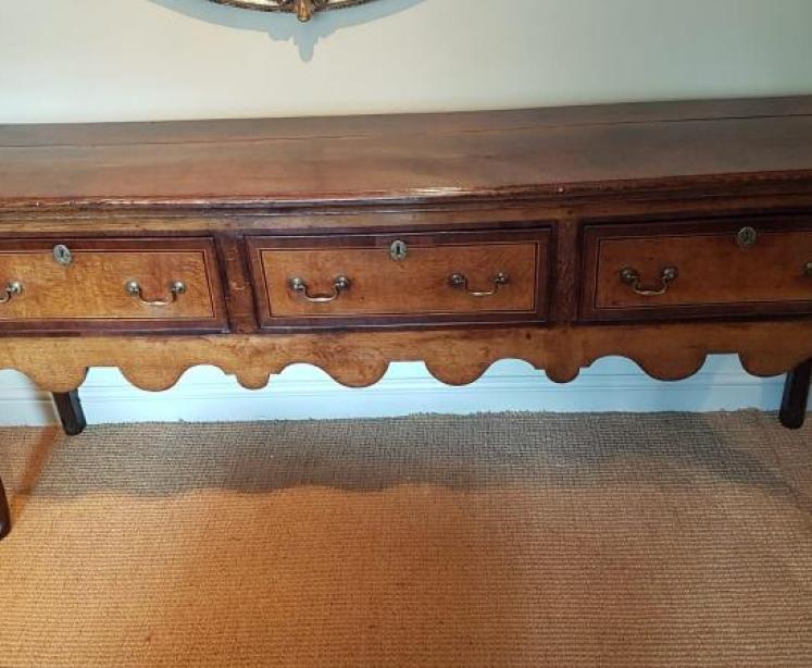 George II Oak Dresser - Image 4
