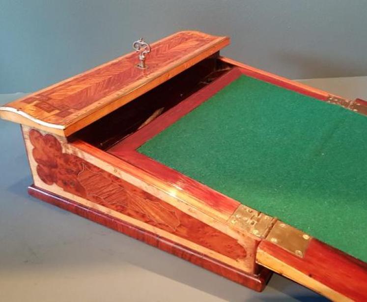 Fine Quality Early Victorian Writing Slope  - Image 6