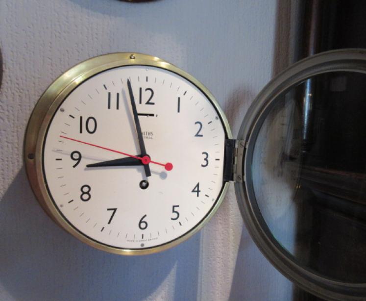 1930's Smith's Astral Ship's Wall Clock - Image 3