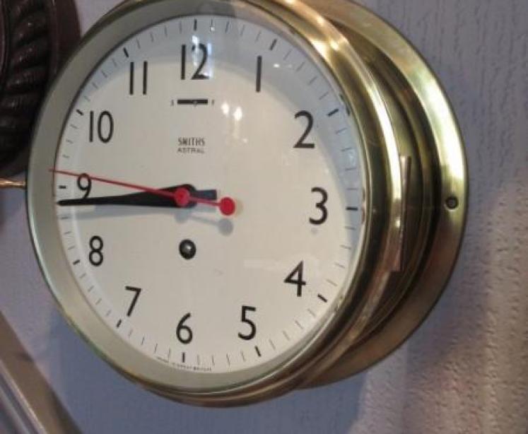 1930's Smith's Astral Ship's Wall Clock - Image 6