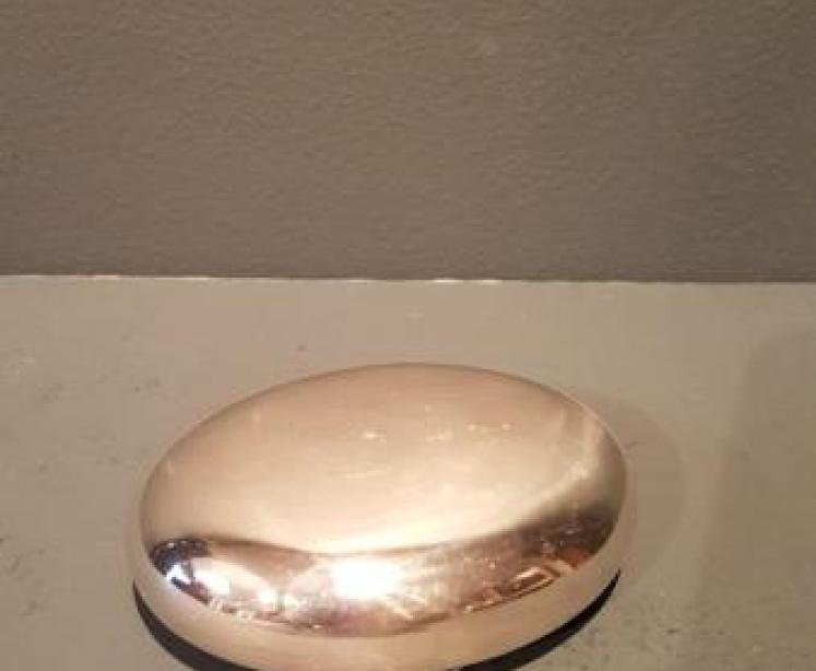 George V Silver Snuff Pebble - Image 1