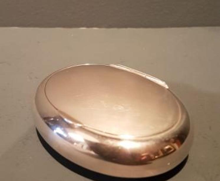 George V Silver Snuff Pebble - Image 4