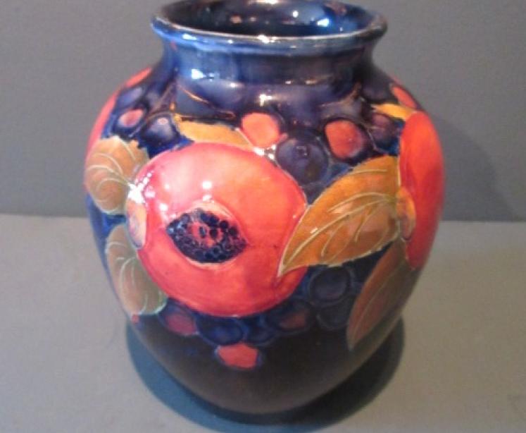 Moorcroft Seeded Pomegranate Shaped Vase - Image 1