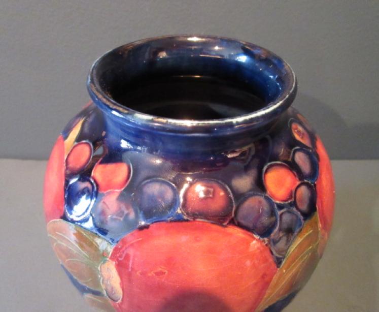 Moorcroft Seeded Pomegranate Shaped Vase - Image 4