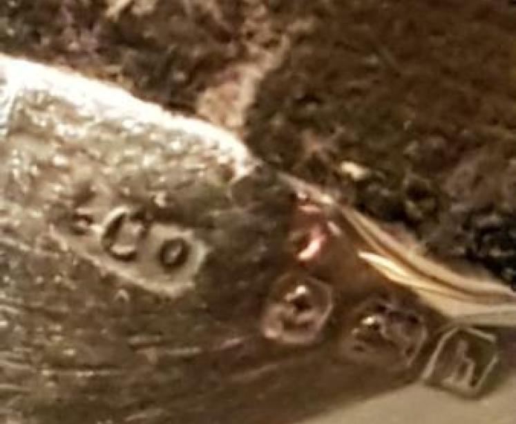 Rare Antique Silver Frog Pin Cushion - Image 5