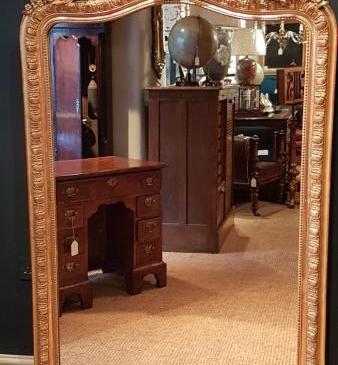Superb Victorian Timber Gilt Mirror