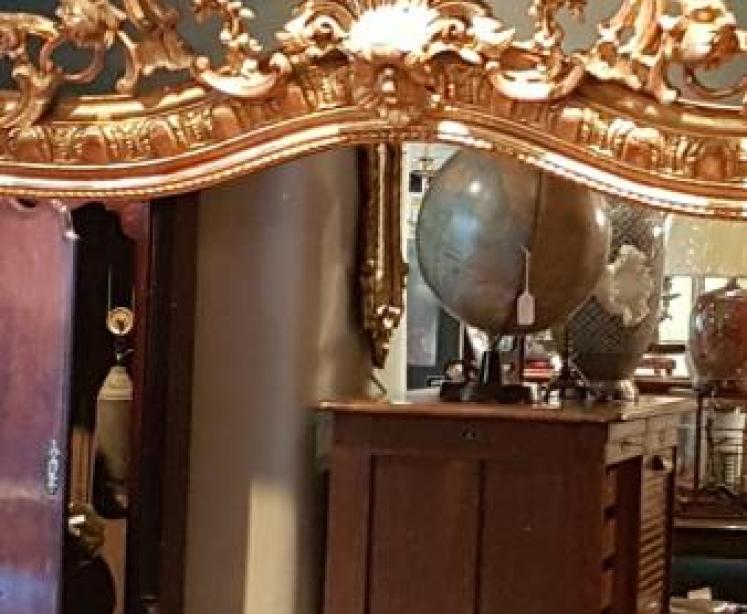 Superb Victorian Timber Gilt Mirror - Image 3