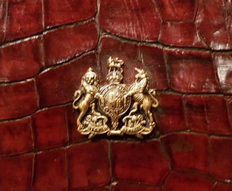 Superb 1920's Crocodile Skin Dispatch Case - Image 4