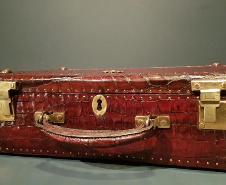 Superb 1920's Crocodile Skin Dispatch Case - Image 6