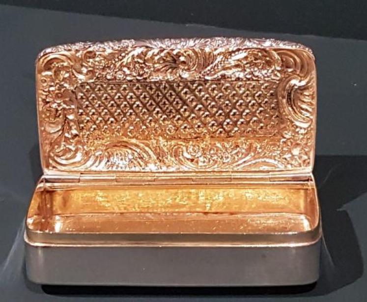 Edinburgh Silver William IV Table Snuff Box - Image 6