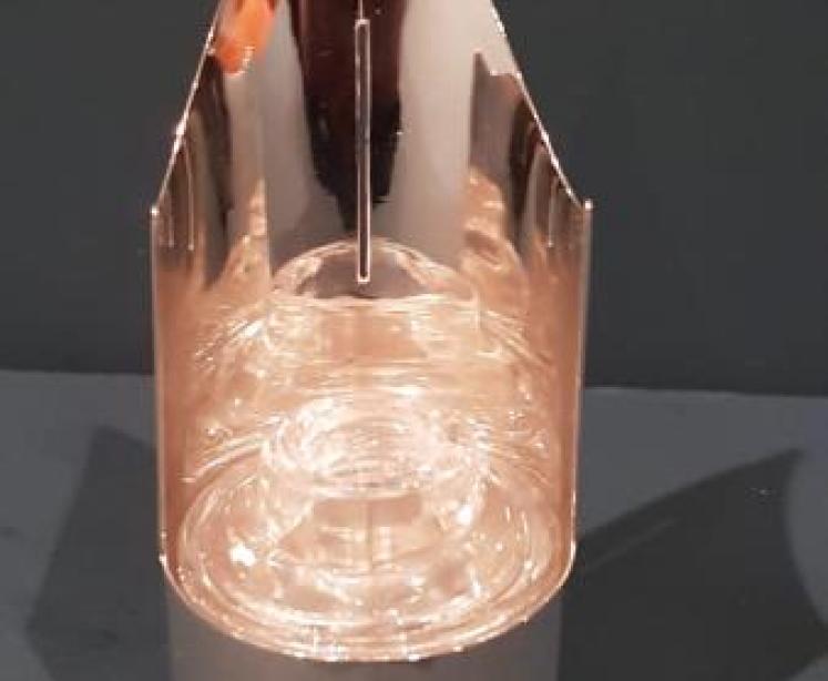 Unusual Victorian Silver Nib Ink Well - Image 1