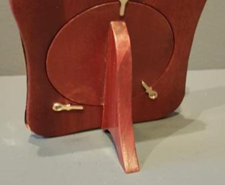 Edwardian Embossed Silver Photo Frame - Image 3