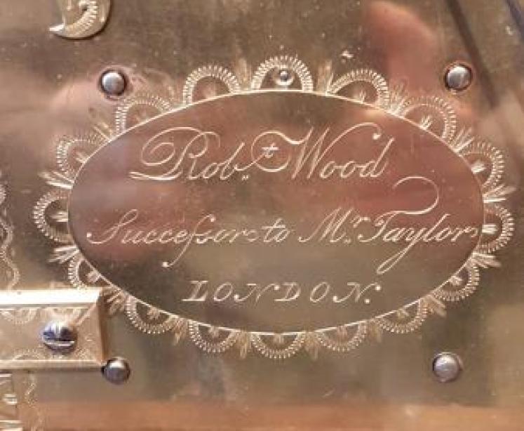 Fine George III Verge Double Fusee Bracket Clock - Image 6