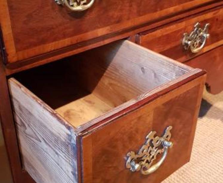 Fine George II Walnut Chest on Stand - Image 5