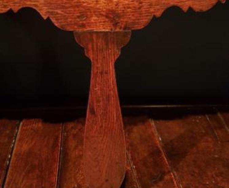 George II Oak Open Pot Board Dresser - Image 3