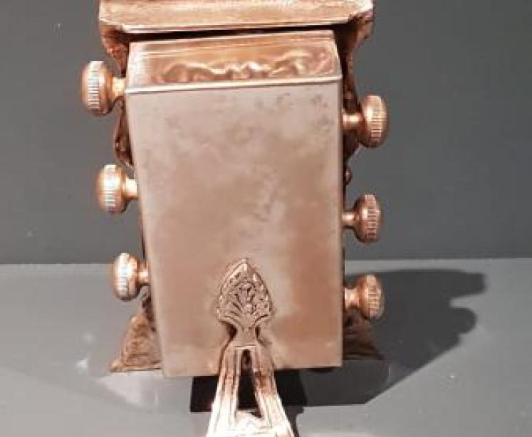 Victorian Silver Plated Perpetual Desk Calendar - Image 3