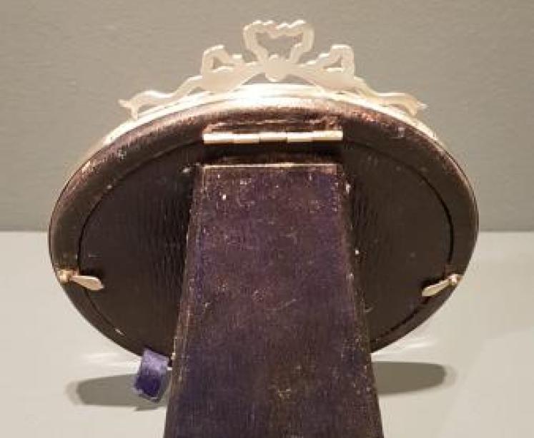 Edwardian Silver Circular Photo Frame - Image 2